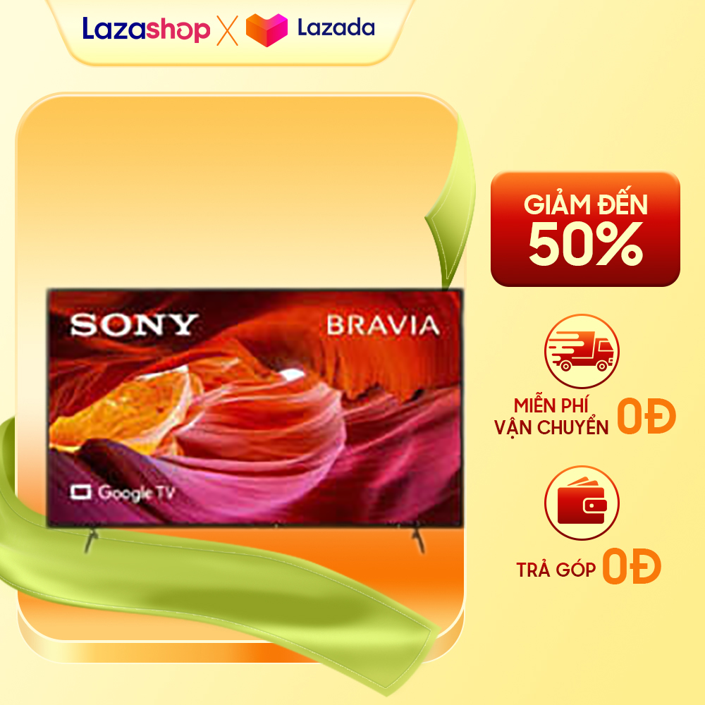 Google tivi sony 4k 50 inch kd-50x75k