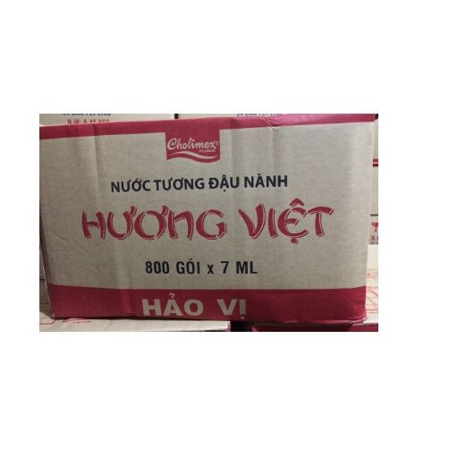 Nước Tương Gói 7ml - 1 Thùng 800 gói