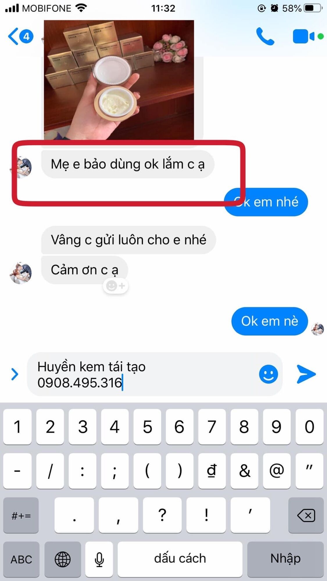 [HCM]Kem tái tạo da Chamomileskill - hàng chính hãng
