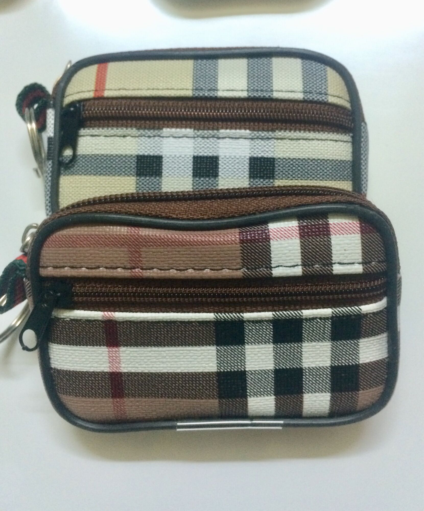 Combo 3 ví mini 2 ngăn viền 10x7cm