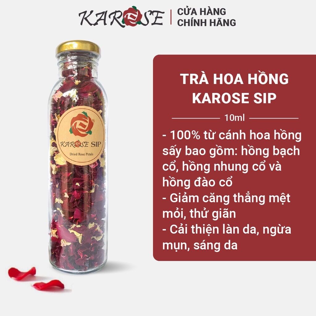 Trà hoa hồng karose sip