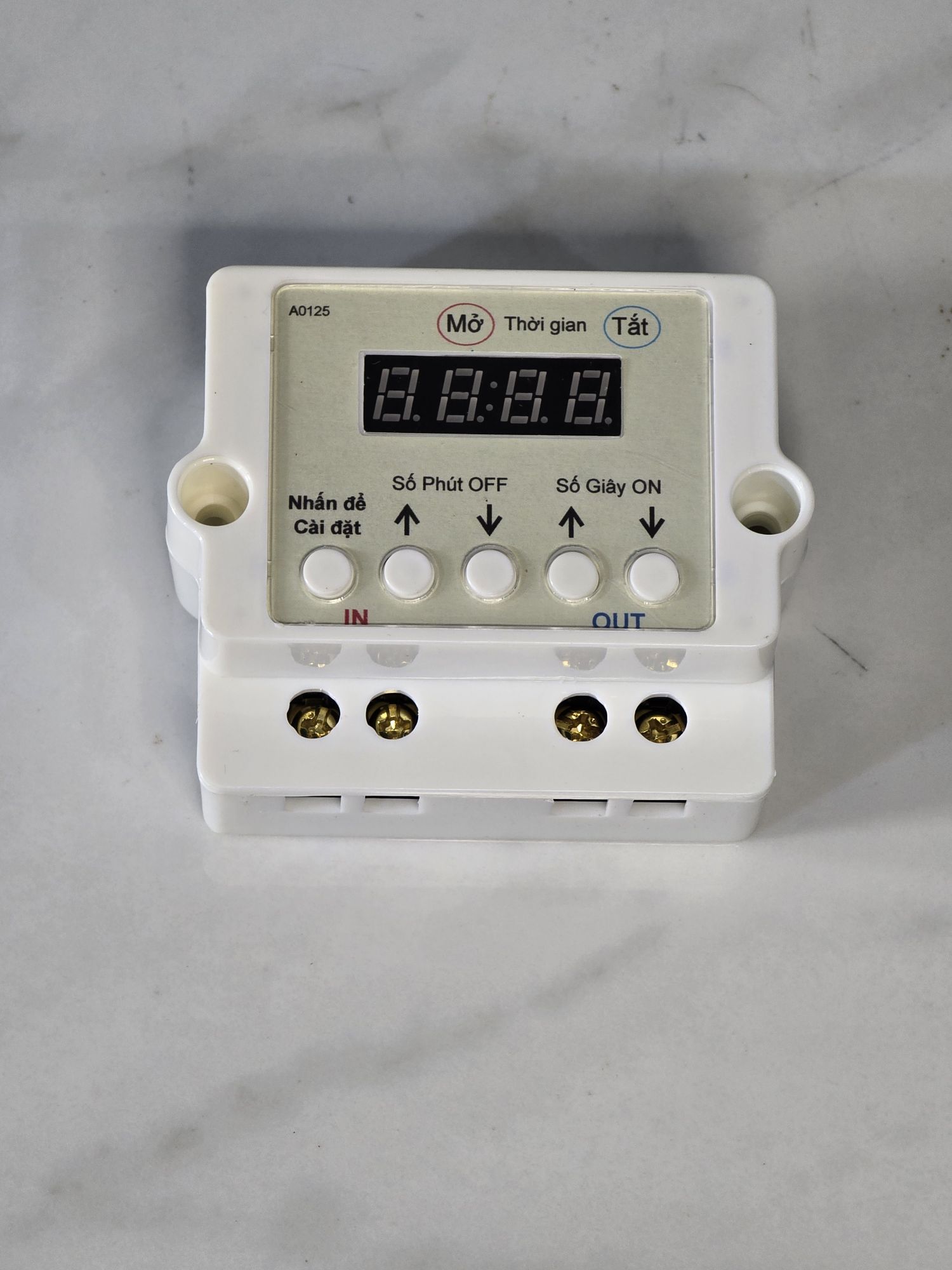 Đồng hồ hẹn giờ điện tử timer máy cho tôm cá ăn tự động