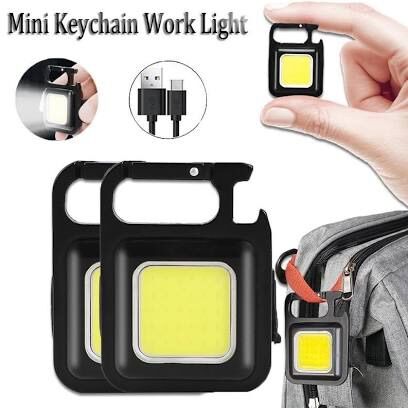 ĐÈN PIN COB LED ( 3 CHẾ ĐỘ ) SIÊU SÁNG-MÓC KHÓA MỞ NẮP CHAI