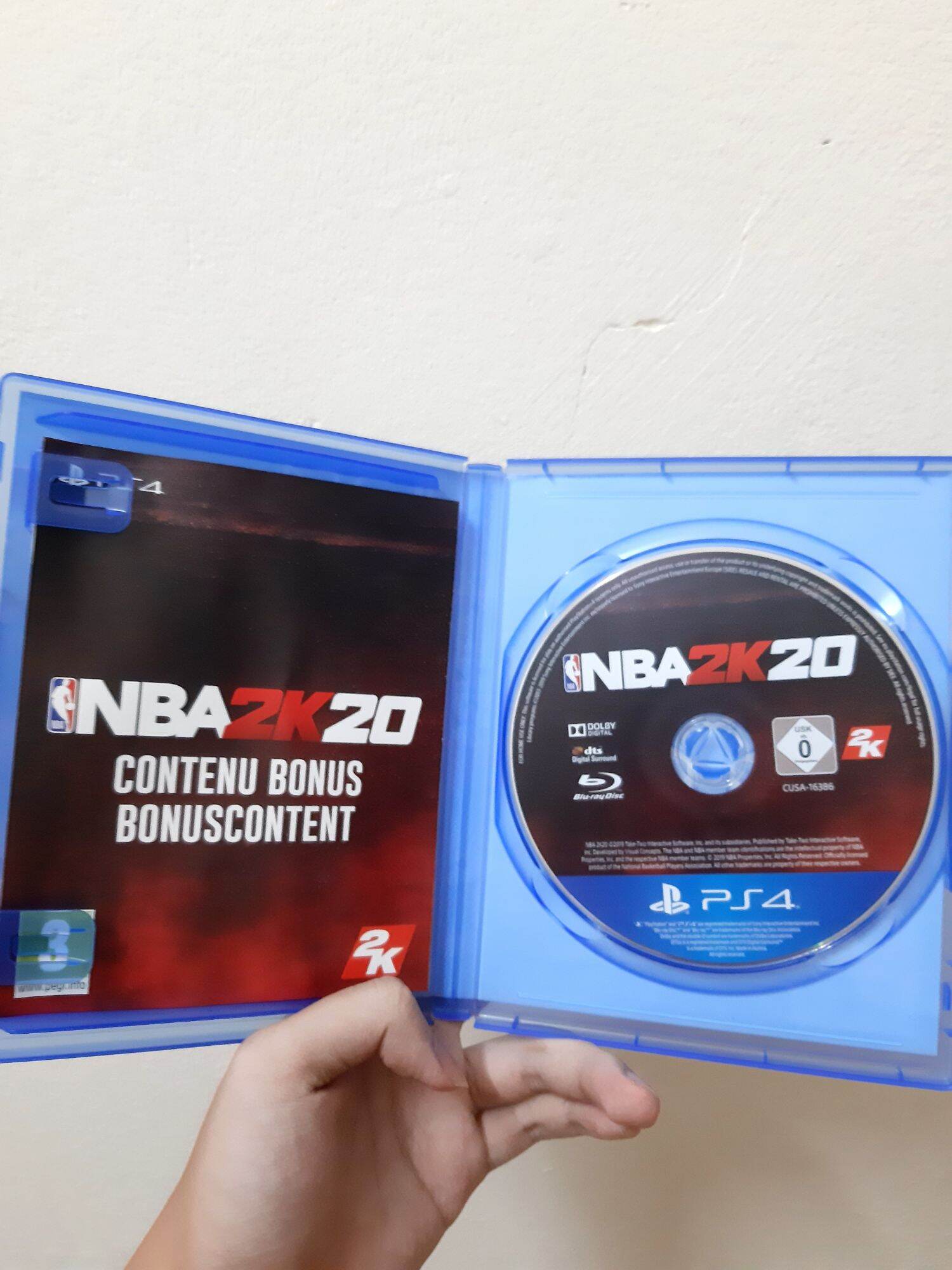 ĐĨA GAME PS4 NBA 2K20 Hệ USA