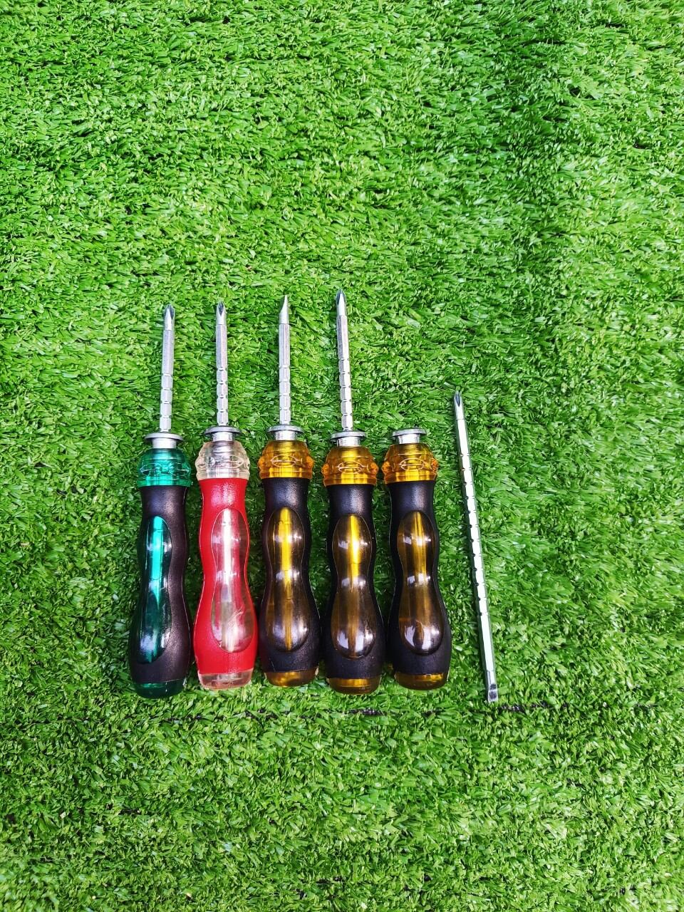 Combo 5 cây tu vít 4ly 2 đầu tăng giảm ngắn dài