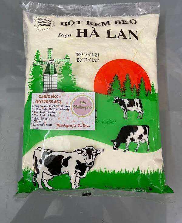 bột kem béo hà lan 500g