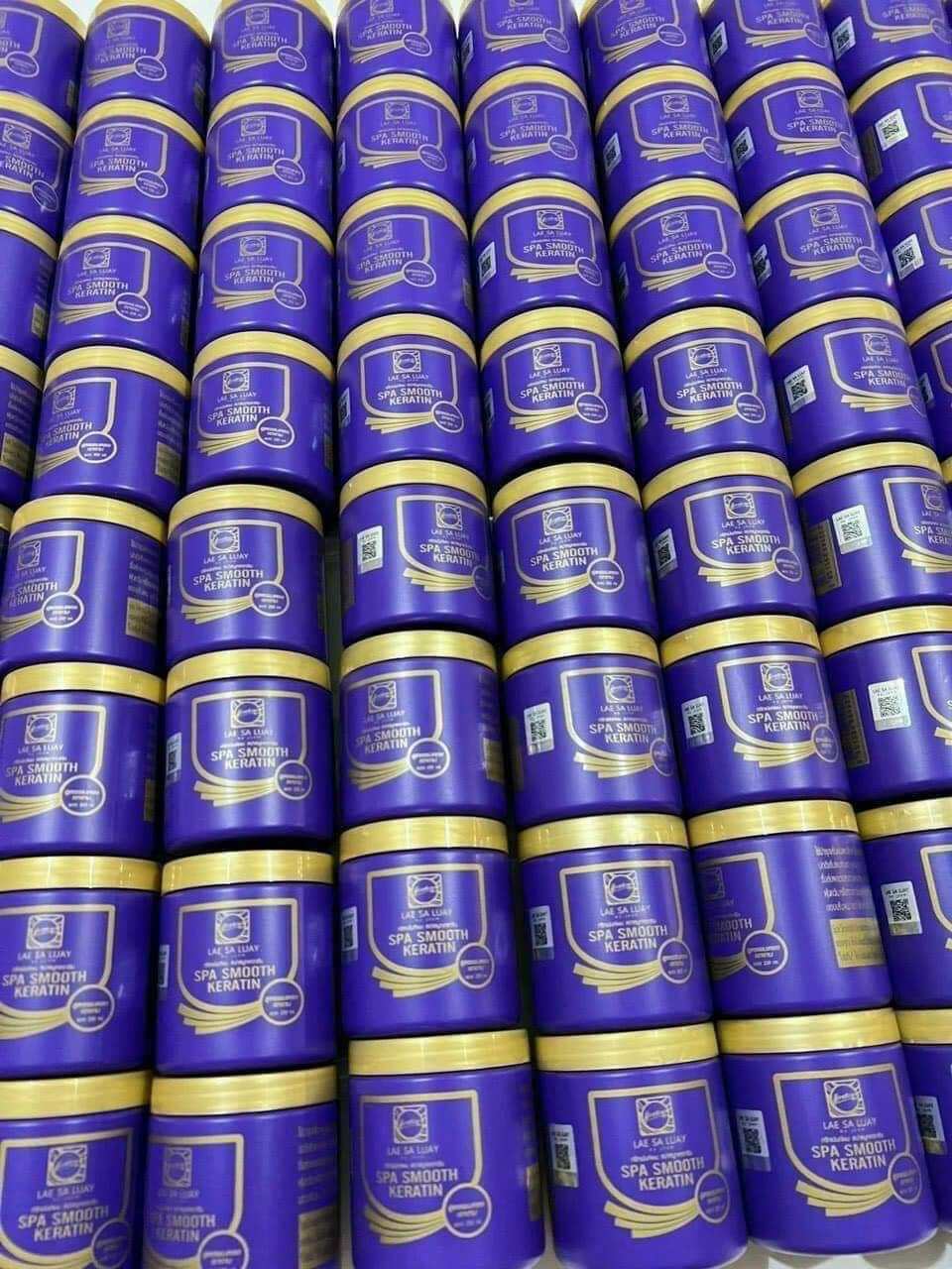 Kem Ủ Phục Hồi Tóc COLAGEN Thái Lan LEA SA LUAY (Màu Tím)