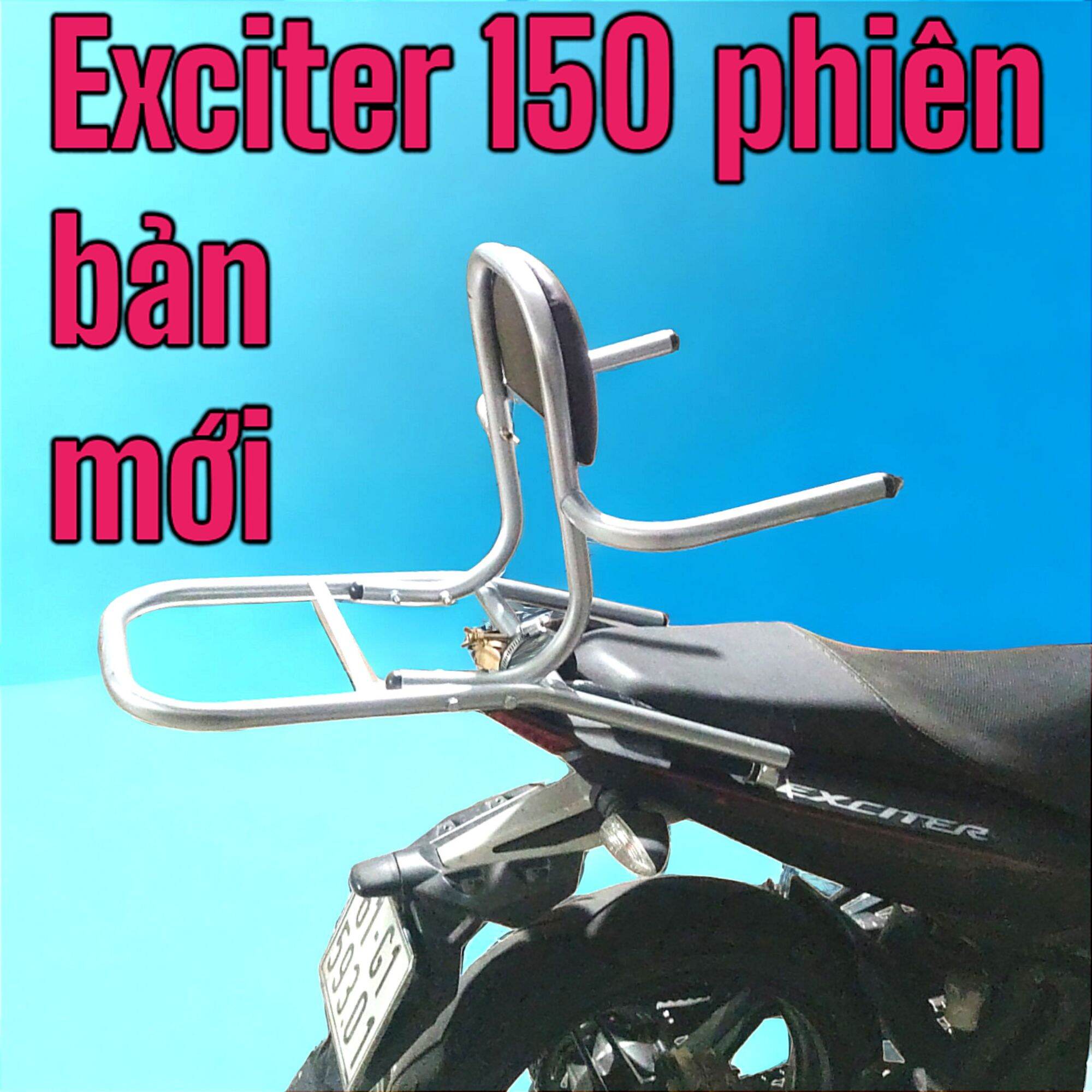baga phượt  có lưng dựa   dùng cho xe ex 150