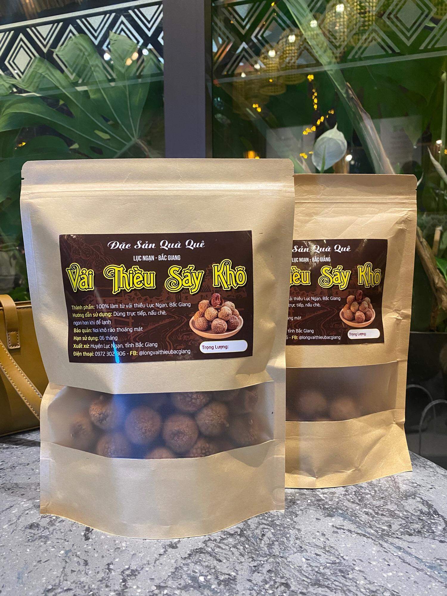 01 kg vải sấy khô Lục ngạn Bắc Giang