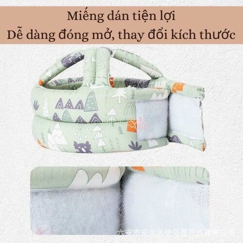 Nón bảo vệ đầu cho bé tập đi tập bò