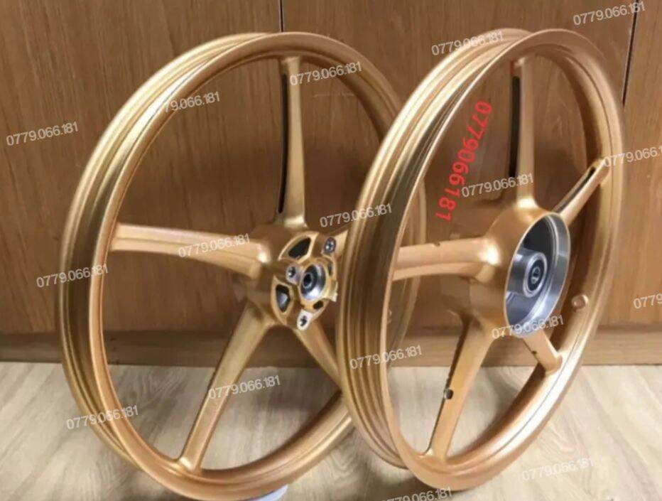 BÁNH MÂM RCB CHÍNH HÃNG GẮN VỪA CÁC DÒNG XE YA 1 ĐĨA TRƯỚC SIRIUS TAURUS JUPITER EXCITER 2010 MÀU VÀNG ĐỒNG HOẶC MÀU ĐEN