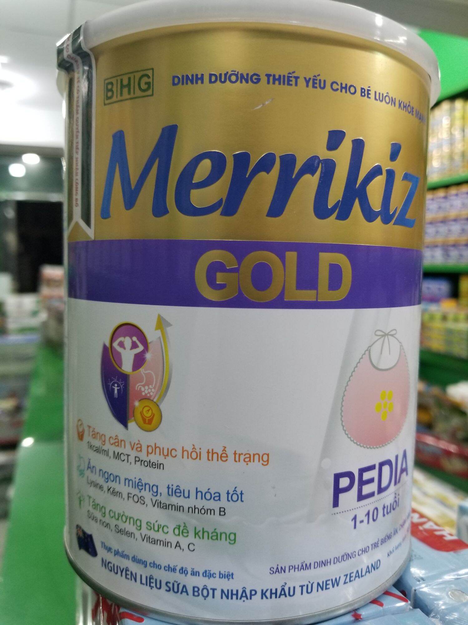 [HCM]SỮA MERRIKIZ GOLD PEDIA 900G