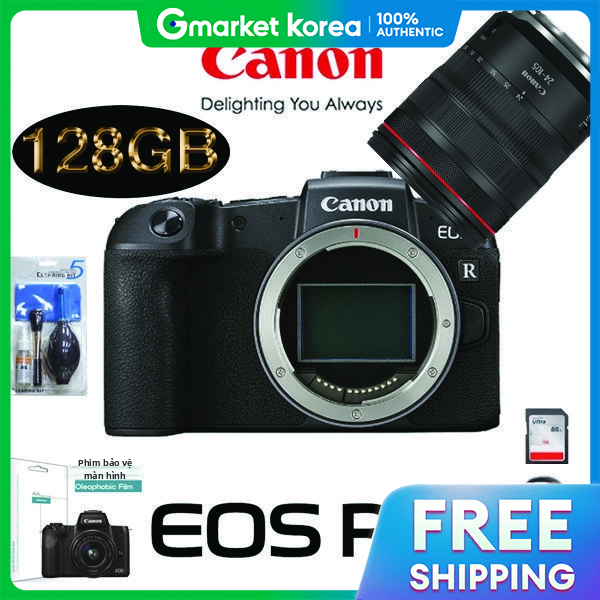 Canon | Eos Rp + Rf 24-105mm F4L Is Usm + Dslr Bag + 128Gb + Tripod Giá 45,892,600 Đồng*Miễn phí vận chuyển