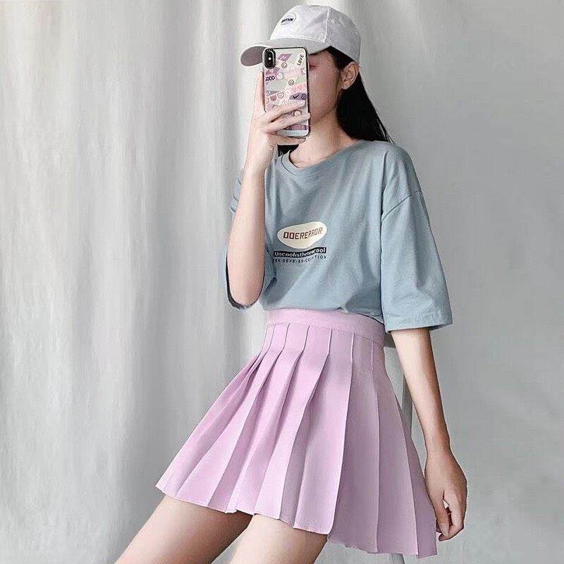 chân VÁY TENNIS có quần trong quốc dân