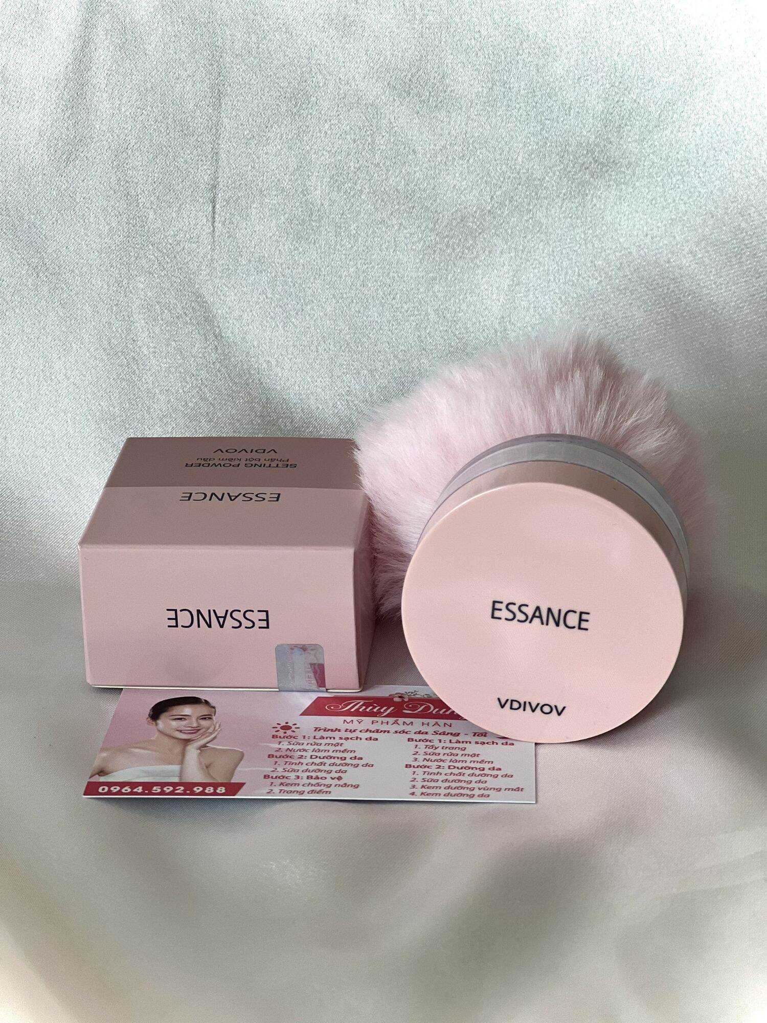 (TEM chính hãng) Phấn Phủ Kiềm Dầu Dạng Bột Đa Năng Essance Setting Powder 7G. Date 2025