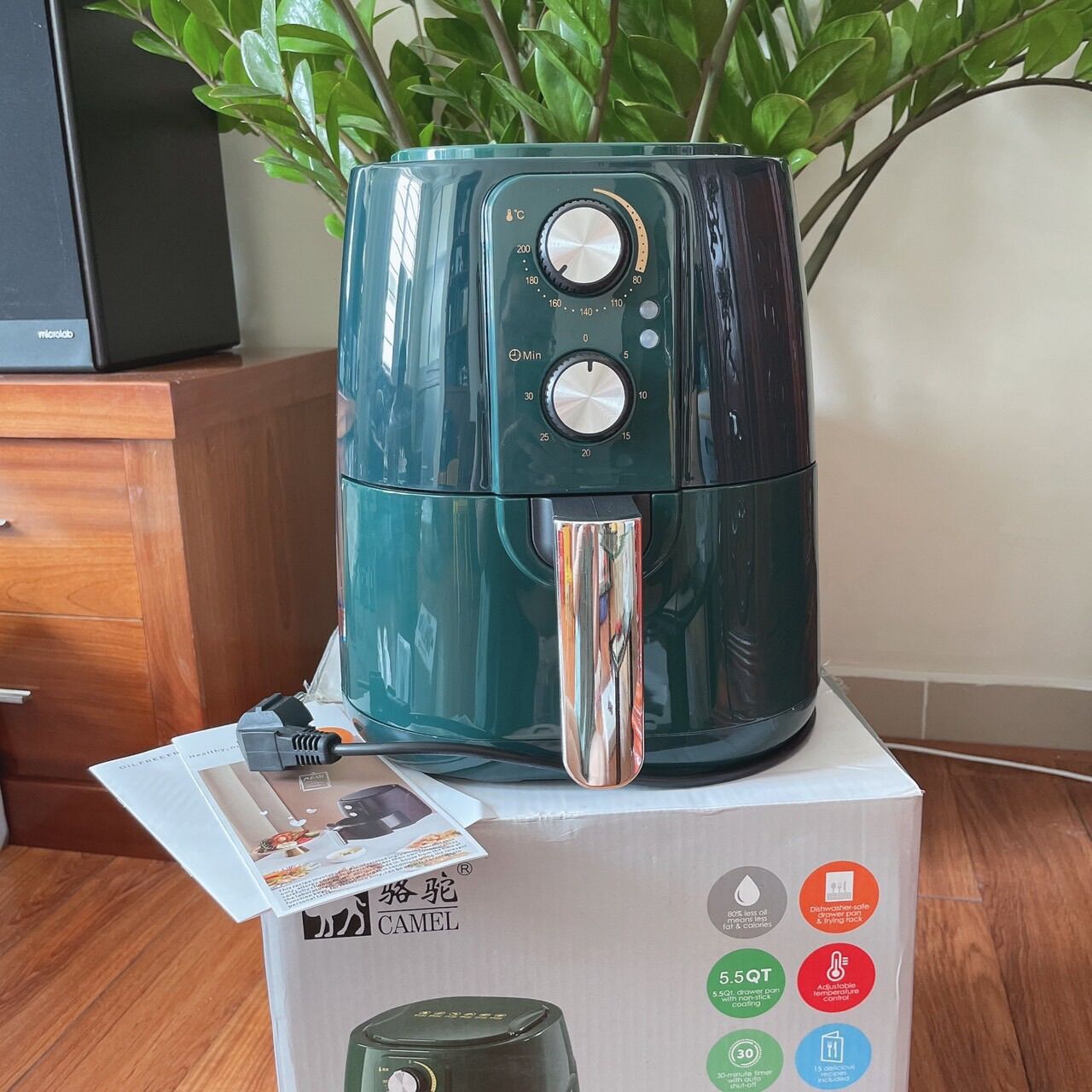 Nồi chiên không dầu Camel 6L