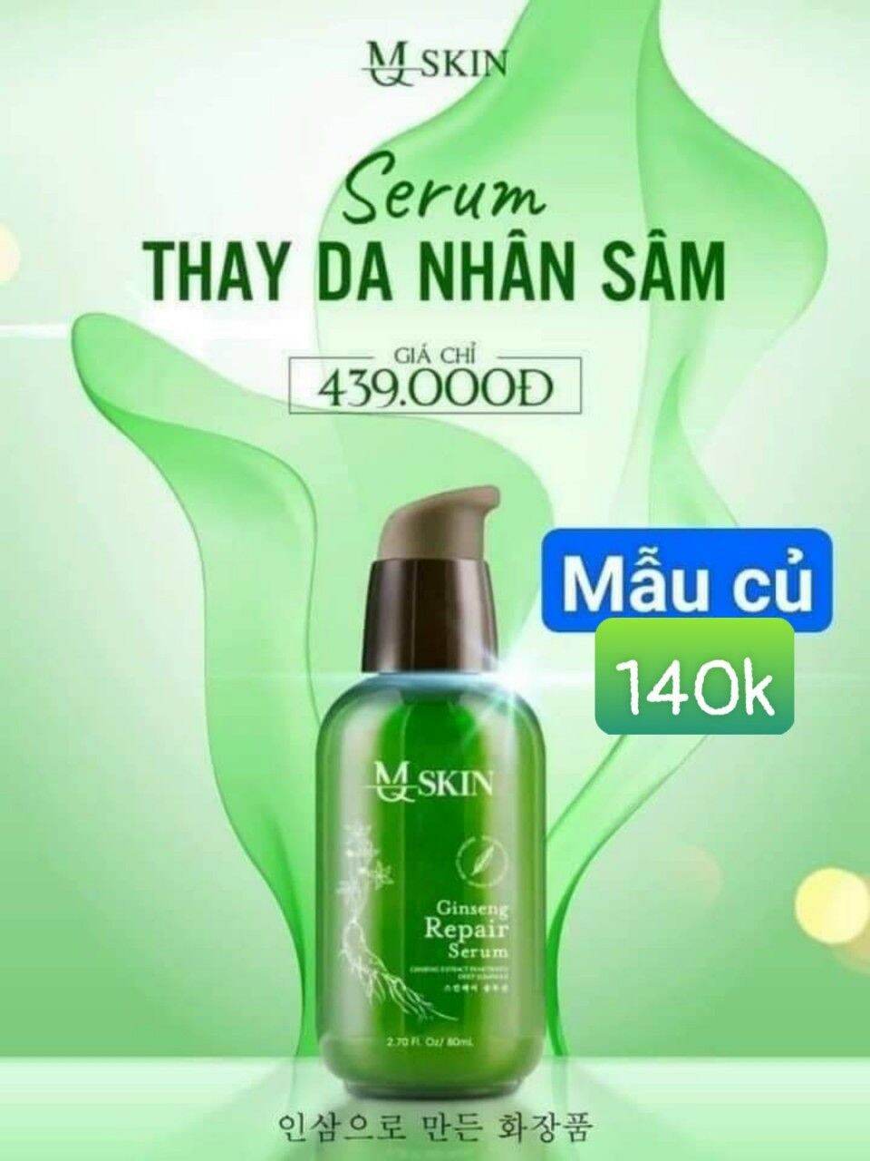 Thay da nhân sâm