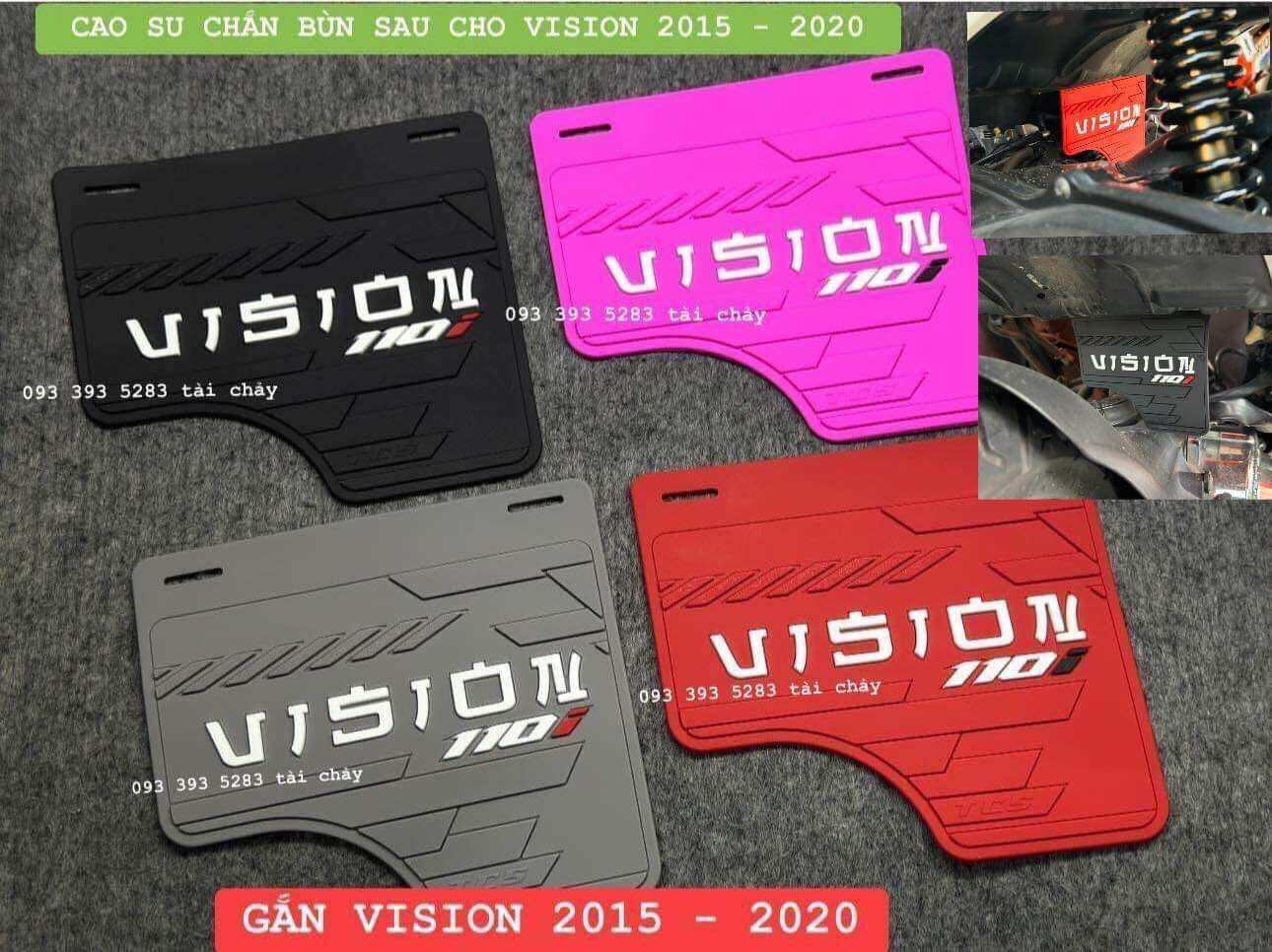 [ 1 MIẾNG ] CAO SU CHẮN BÙN SAU CHO VISION 2015 - 2020