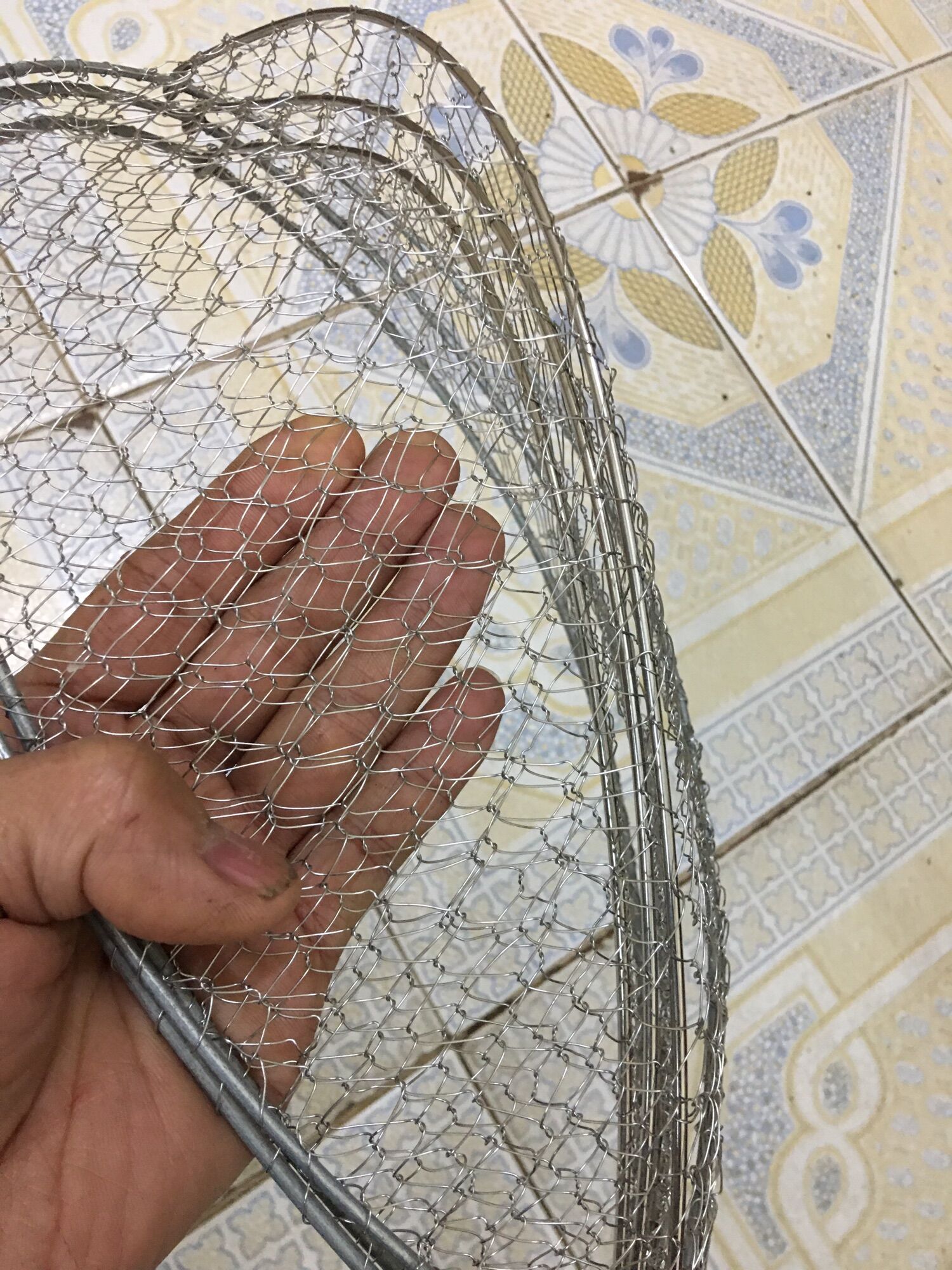 VỢT K CÁ TO BỰ ĐÁNH THUYỀN INOX