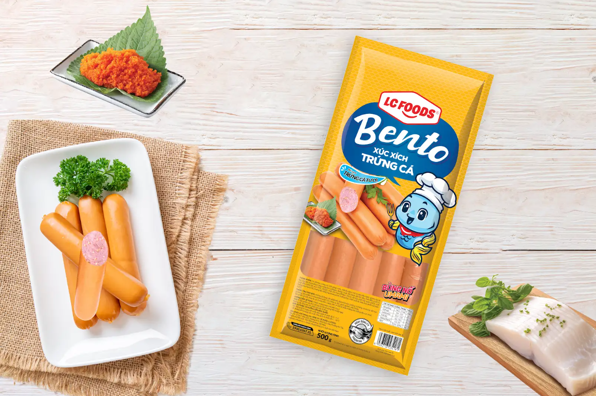 xúc xích Trứng cá Bento LC - 500g