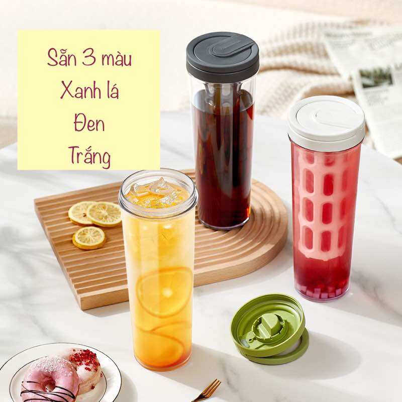 (Sẵn hàng)  Bình pha cafe cold brew, bình ủ trà, cafe dung tích 1L