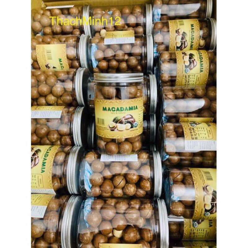 Hạt macca Đắc Lắc nứt vỏ nhân trắng thơm 500g