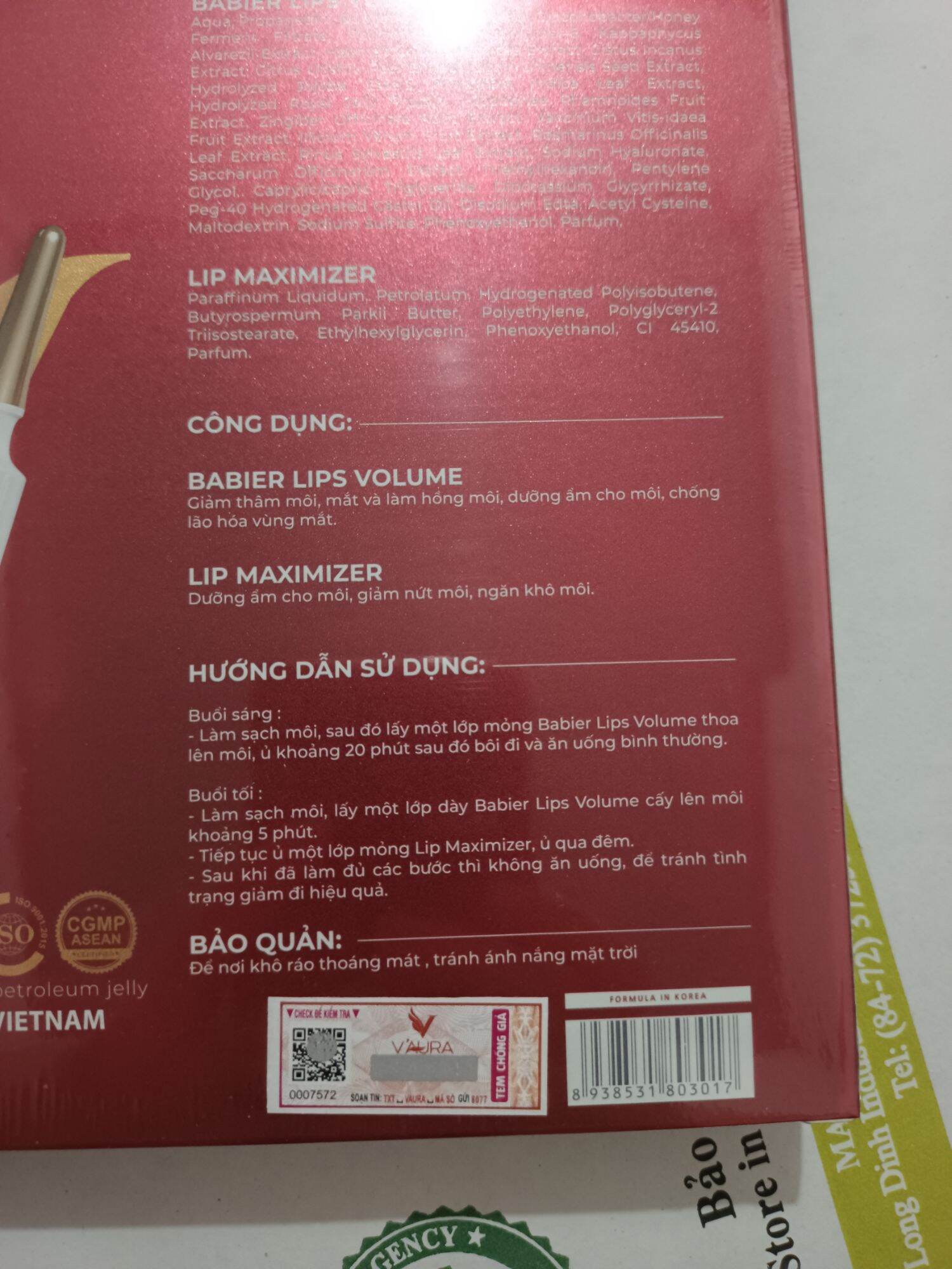 Cấy màu môi Hàn Quốc - (thay phun xăm)