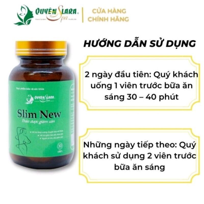 Thảo dược giảm cân Quyên lara 30 viên