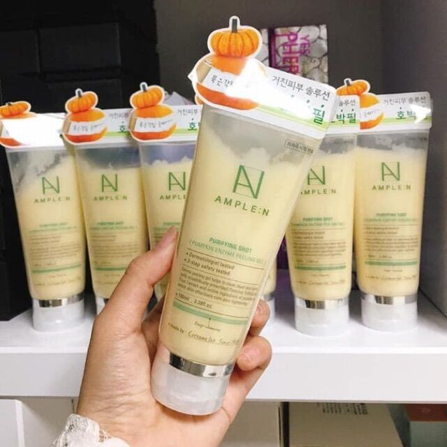 Tẩy da chết bí đỏ amplen