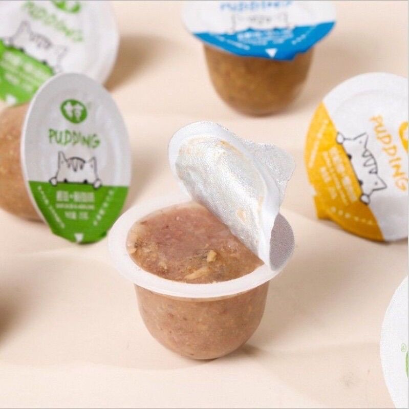 PUDDING SỮA DÊ CHO MÈO CON VÀ MÈO LỚN (25gr/viên)