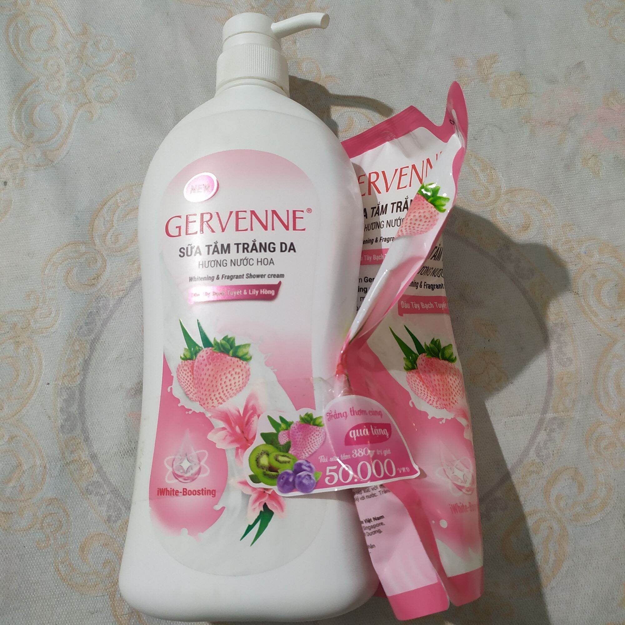 SỮA TẮM GERVENNE 900GAM