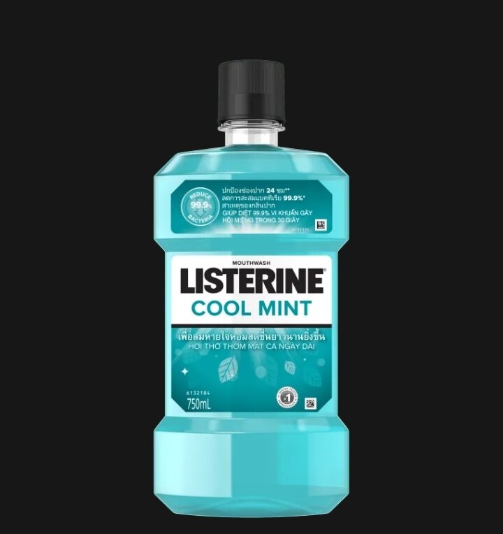 Nước súc miệng Listerine Coolmint 750 ml