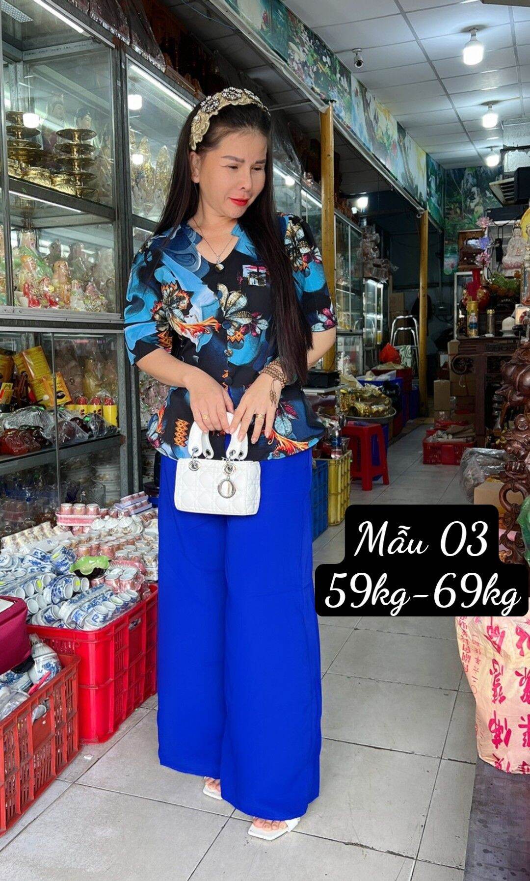 🌞Big Size 57kg-80kg🌞 Áo Lẻ Hoặc Nguyên Bộ Bà Ba Đi Chùa