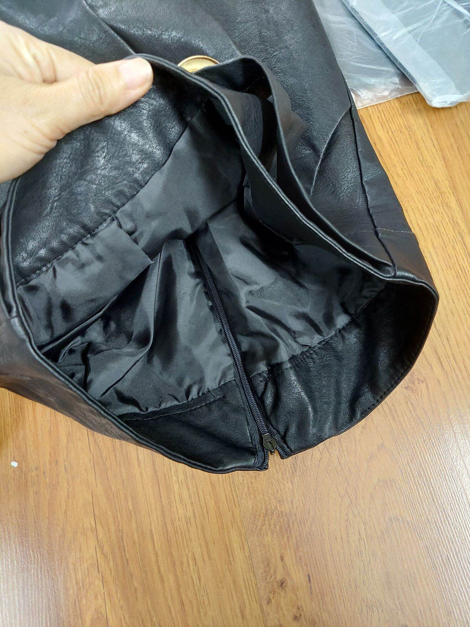 Quần short da