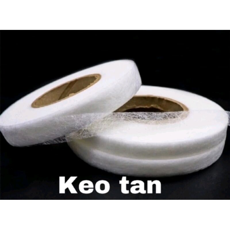 Keo tan - Keo ủi tan, mếch mex ủi tan bản 1cm 1