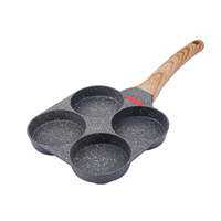 XIANGYOUYOU | Chảo Nướng Trứng  Bánh Pancake Không Dính 4 Lỗ