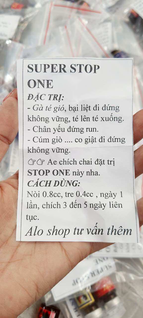 Trị gà té gió