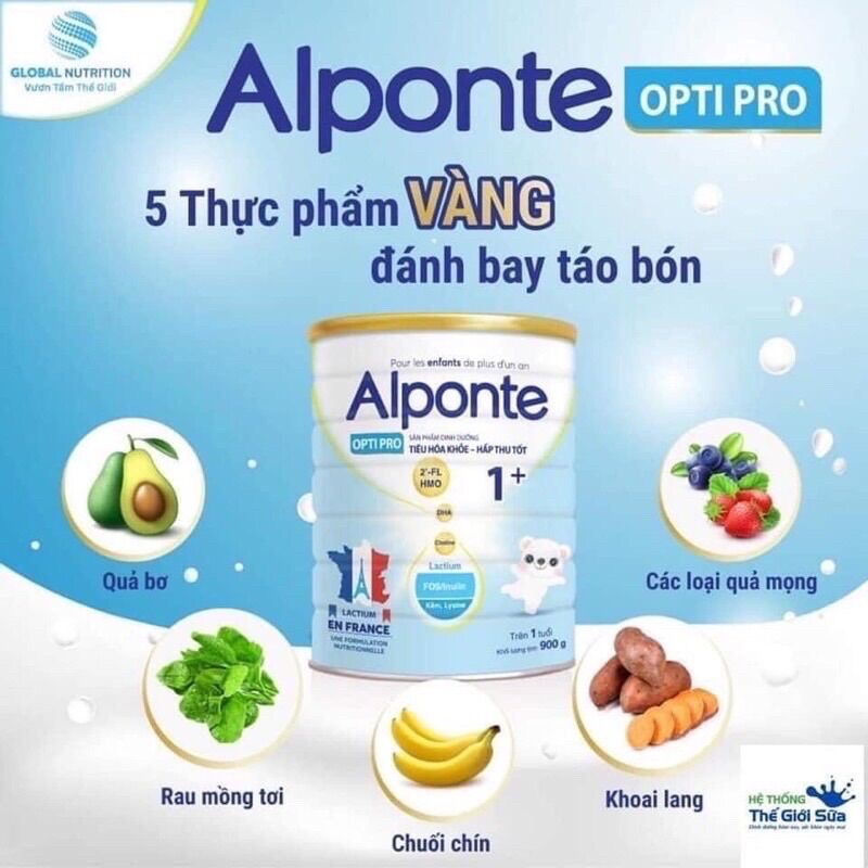 Sữa bột Alponte Optipro 1+ lon 800g