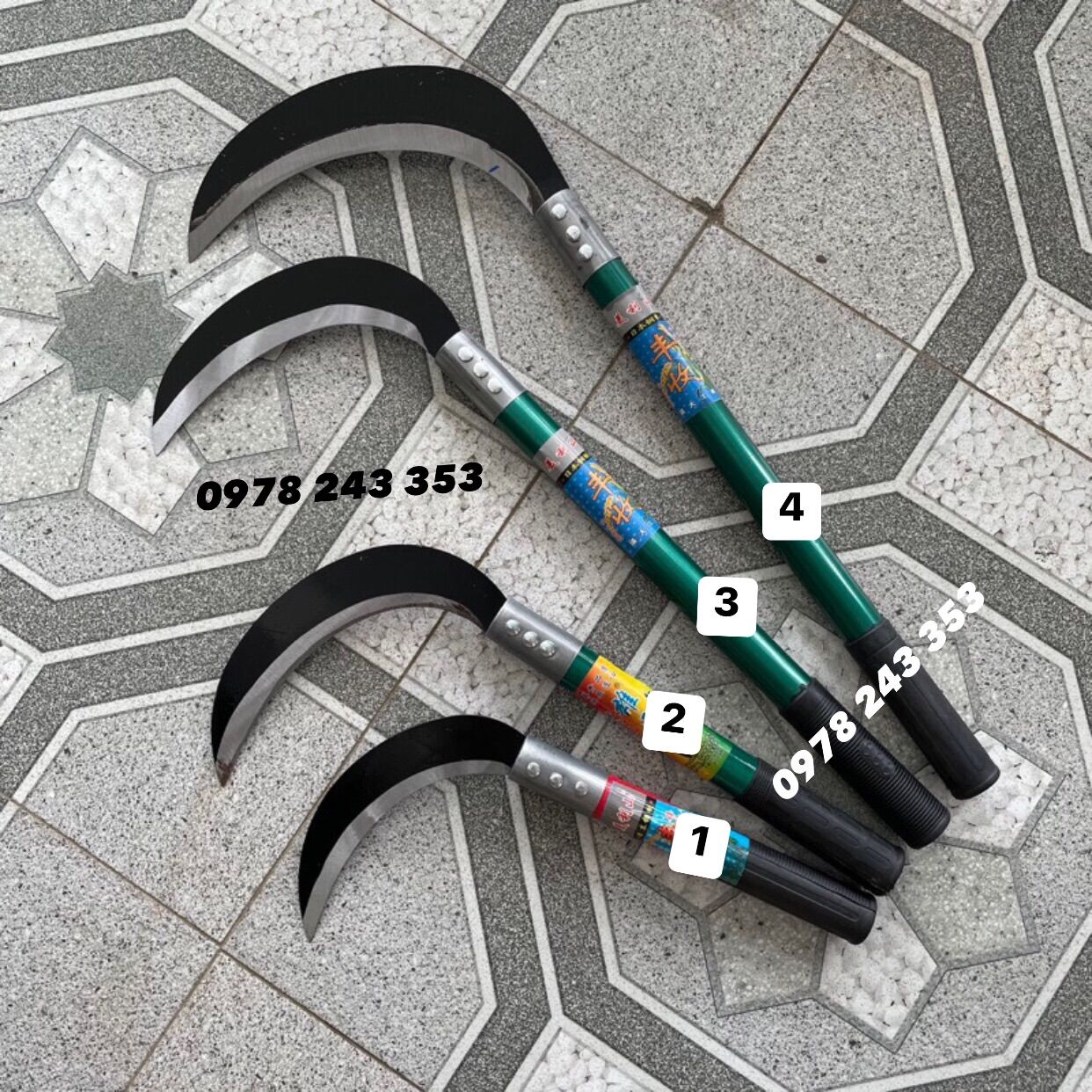Liềm cắt cỏ lưỡi dao - hàng nhập khẩu sắc bén