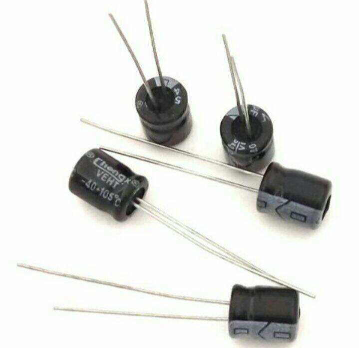 Bộ 50 con linh kiện điện tử tụ điện nhôm 47uf 50v loại tốt cho bạn lựa chọn