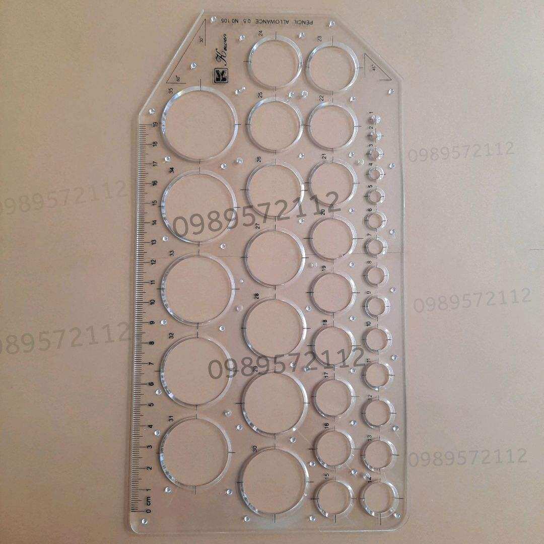 Thước hình tròn,hình elip.thước vẽ kỹ thuật.