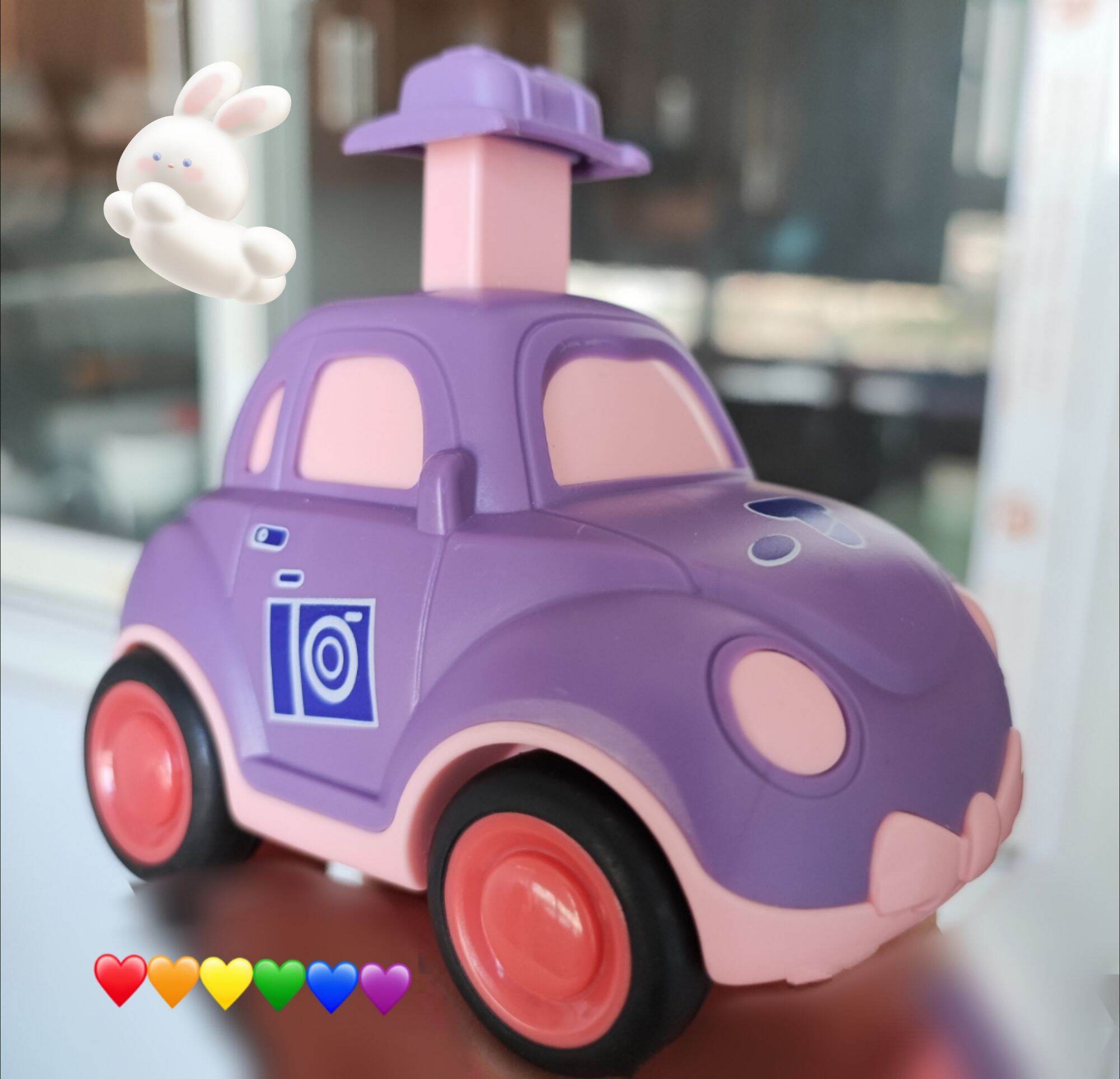 Đồ chơi xe ô tô taxi nhấn chạy nhiều màu dễ thương nhựa ABS BHI kids