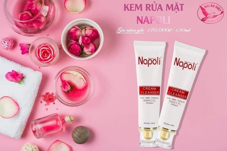 Sữa rửa mặt napoli hải âu việt .