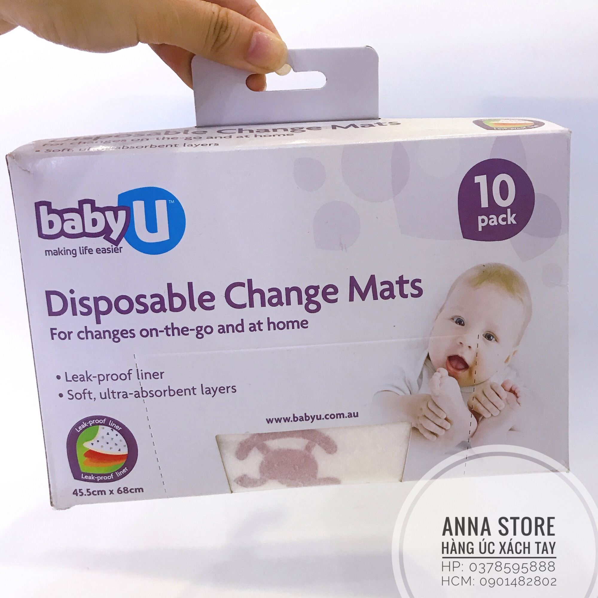 MIẾNG LÓT VỆ SINH CHO BÉ BABYU