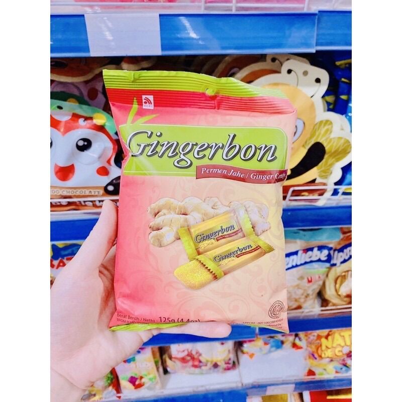 Kẹo gừng dẻo gingerbon 125g