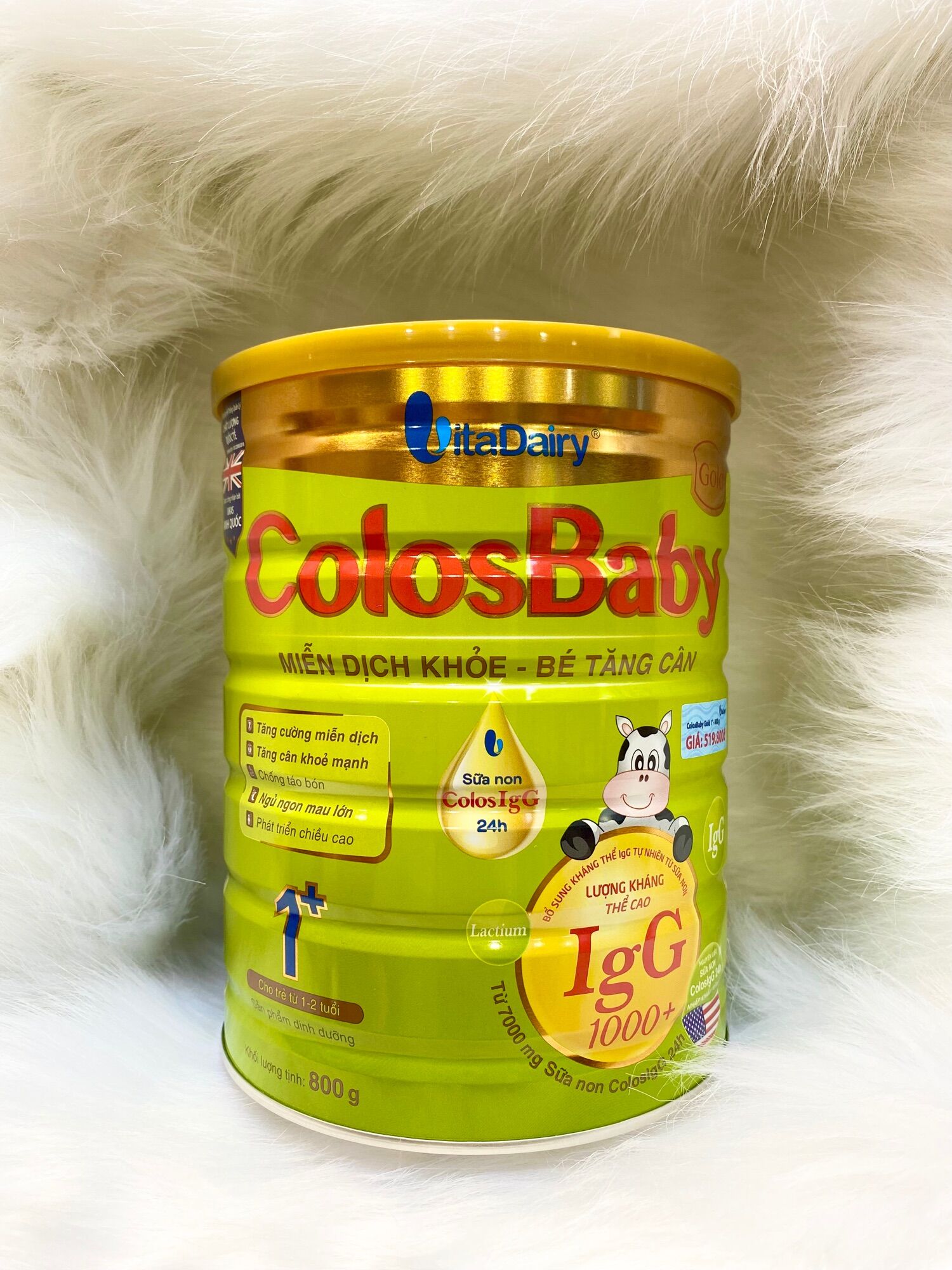 Sữa Colos baby Gold 1+ 800g Date Mới 10/2025 ( CÓ TÍCH XU ĐỔI QUÀ )