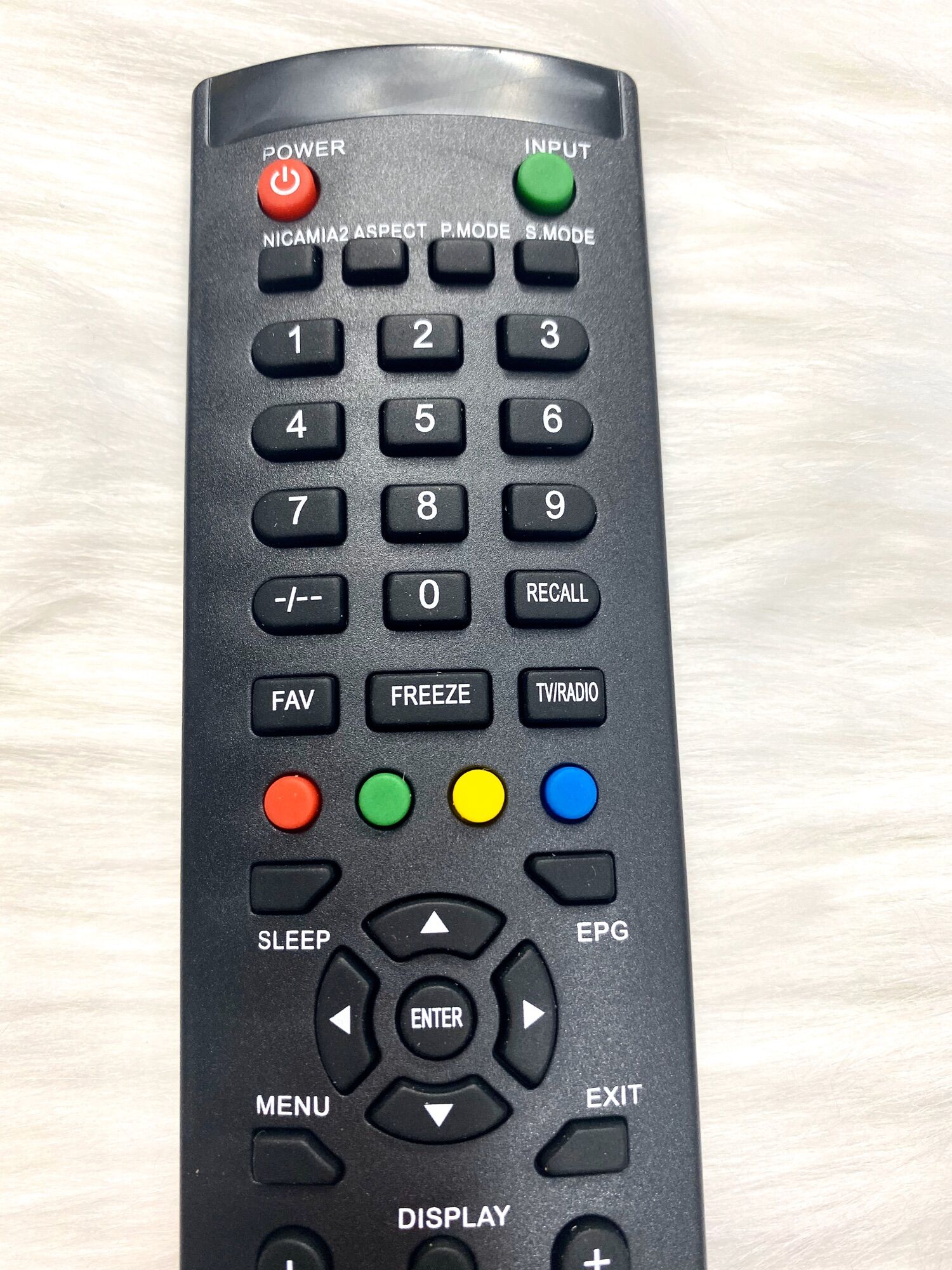 [HCM]REMOTE ĐIỀU KHIỂN TIVI ASANZO LED/ LCD 2 VẠCH