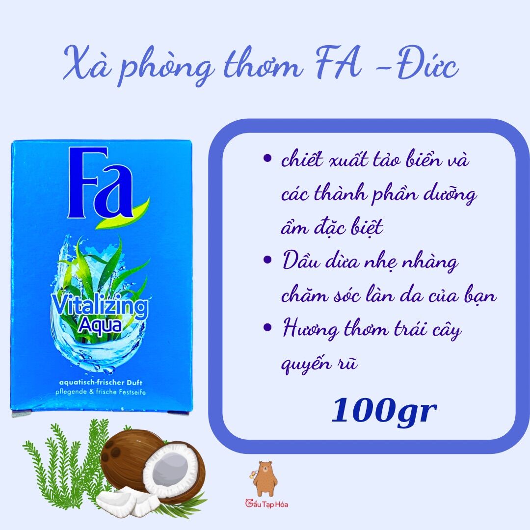 Xà Phòng Fa [Hàng nội địa Đức]