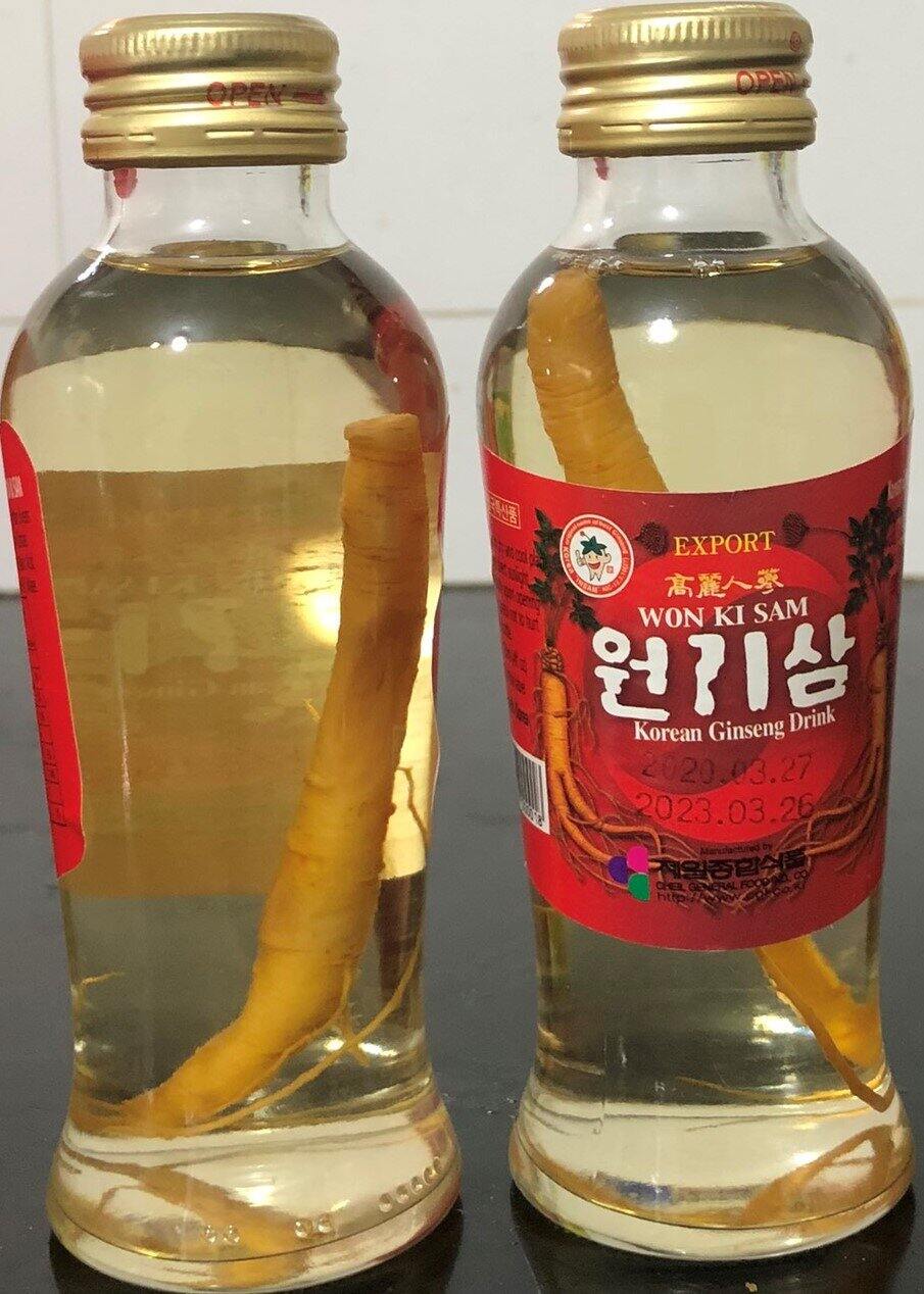 Nước Nhân Sâm Nhập Khẩu Hàn Quốc Won Ki Sam - 120ml/chai