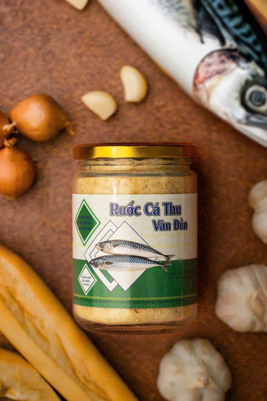 [FREESHIP] Ruốc Cá Biển Thơm Bùi (Chà Bông Cá Cho Bé Ăn Dặm) - Lọ Thủy Tinh Cao Cấp 150g/250g